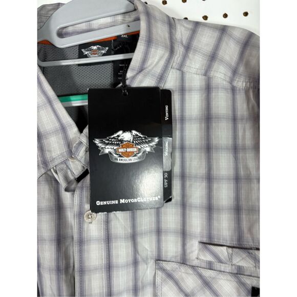Harley Davidson Performance button Down Shirt size 3XL - Picture 11 of 12